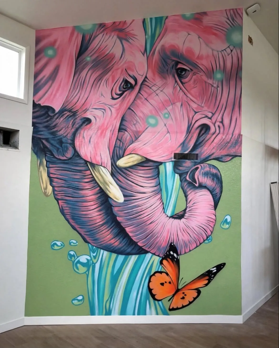 Pink elephants